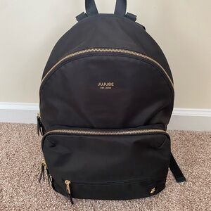 Ju-ju-be signature everyday diaper backpack black